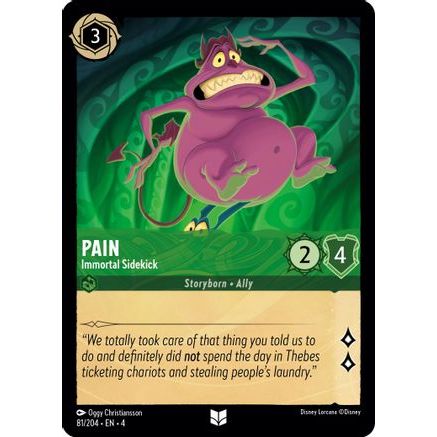 Pain - Immortal Sidekick (81/204) - Ursulas Return Cold Foil