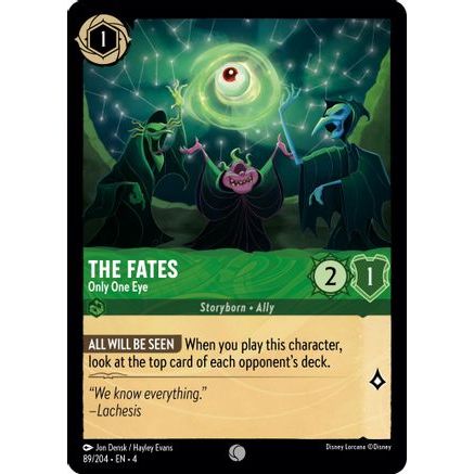 The Fates - Only One Eye (89/204) - Ursulas Return Cold Foil
