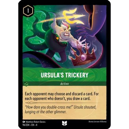 Ursula's Trickery (96/204) - Ursulas Return Cold Foil