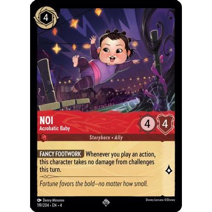 Noi - Acrobatic Baby (119/204) - Ursulas Return Cold Foil