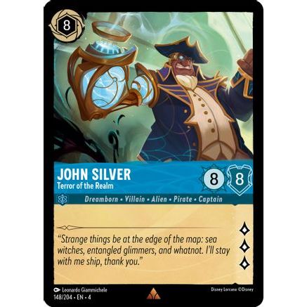 John Silver - Terror of the Realm (148/204) - Ursulas Return Cold Foil