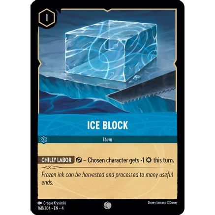 Ice Block (168/204) - Ursulas Return Cold Foil