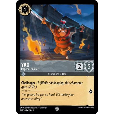 Yao - Imperial Soldier (194/204) - Ursulas Return Cold Foil