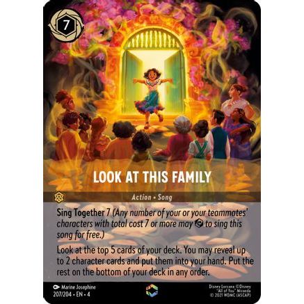 Look at This Family (Enchanted) (207/204) - Ursulas Return Holofoil