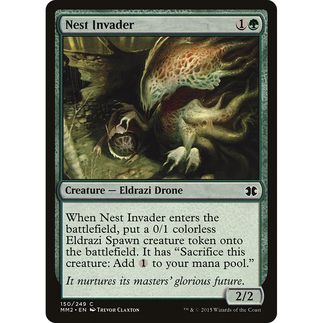 Nest Invader (MM2-150) - Modern Masters 2015 Foil