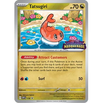 Tatsugiri - 118 118 - SV Scarlet & Violet Promo Cards Holofoil
