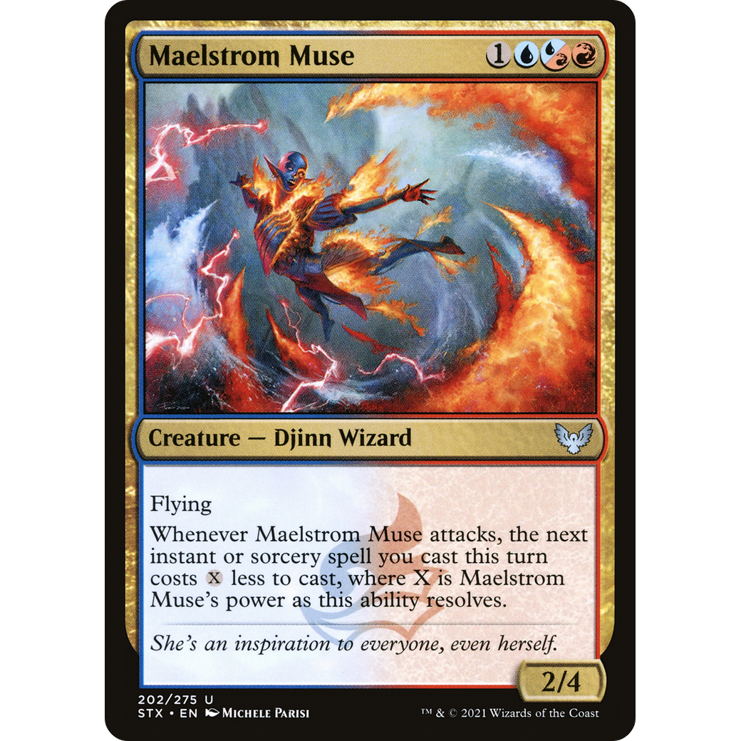 Maelstrom Muse (STX-202) - Strixhaven: School of Mages Foil