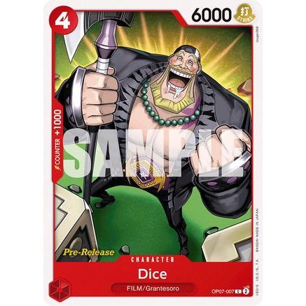 Dice (OP07-007) - 500 Years in the Future Pre-Release Cards
