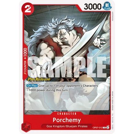 Porchemy (OP07-012) - 500 Years in the Future Pre-Release Cards