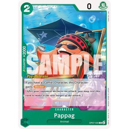 Pappag (OP07-030) - 500 Years in the Future Pre-Release Cards