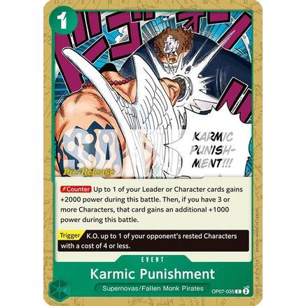 Karmic Punishment (OP07-035) - 500 Years in the Future Pre-Release Cards