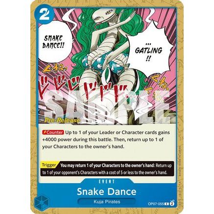 Snake Dance (OP07-055) - 500 Years in the Future Pre-Release Cards
