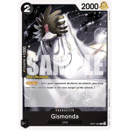 Gismonda (OP07-084) - 500 Years in the Future Pre-Release Cards