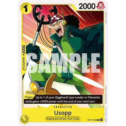 Usopp (OP07-099) - 500 Years in the Future Pre-Release Cards