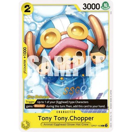 Tony Tony.Chopper (103) (OP07-103) - 500 Years in the Future Pre-Release Cards