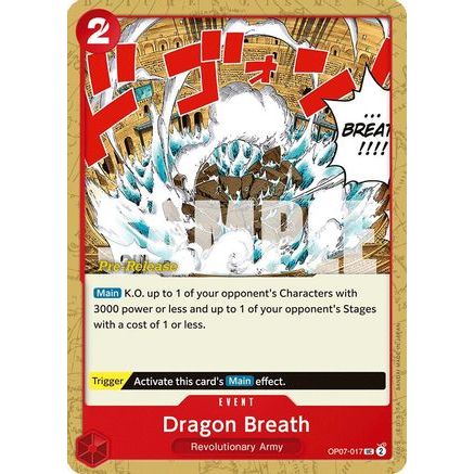 Dragon Breath (OP07-017) - 500 Years in the Future Pre-Release Cards