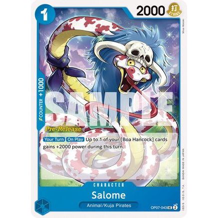 Salome (OP07-043) - 500 Years in the Future Pre-Release Cards