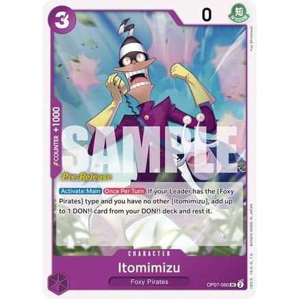 Itomimizu (OP07-060) - 500 Years in the Future Pre-Release Cards