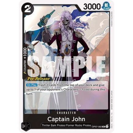 Captain John (OP07-082) - 500 Years in the Future Pre-Release Cards
