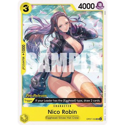 Nico Robin (OP07-104) - 500 Years in the Future Pre-Release Cards