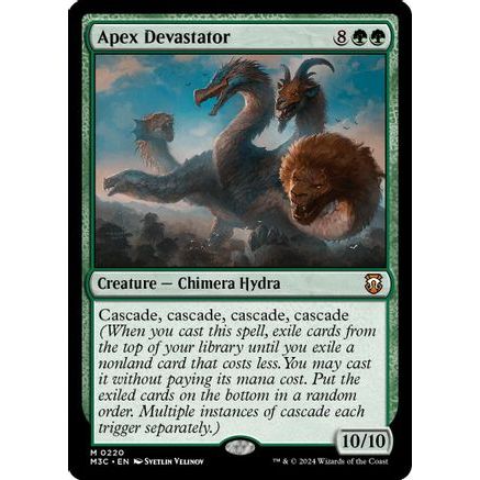 Apex Devastator (Ripple Foil) (M3C-220) - Modern Horizons 3 Commander Foil