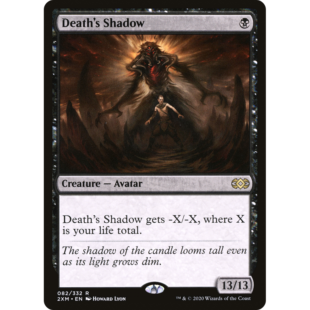 Death's Shadow (2XM-082) - Double Masters Foil