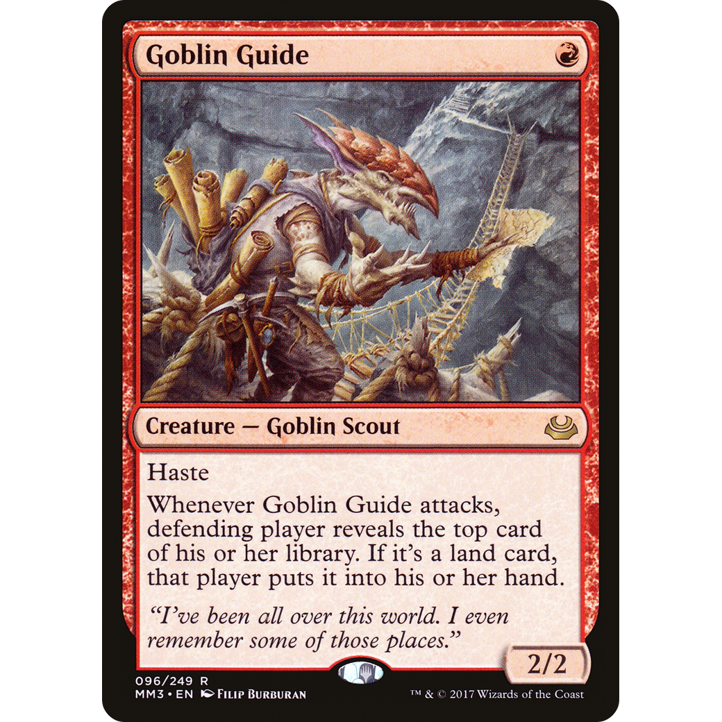 Goblin Guide (MM3-096) - Modern Masters 2017 Foil