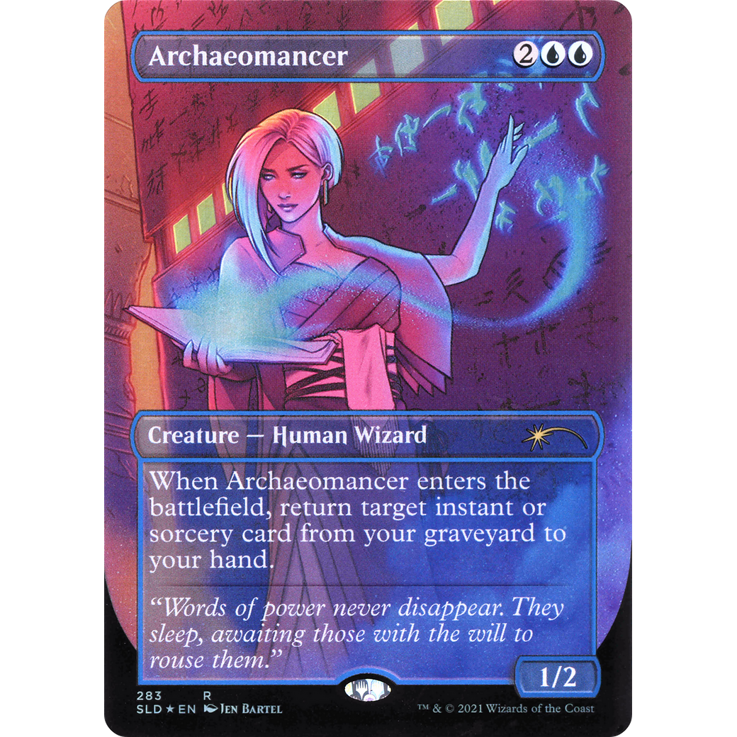 Archaeomancer (SLD-283) - Secret Lair Drop (Borderless)