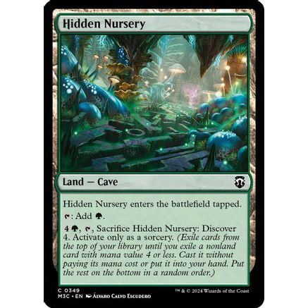 Hidden Nursery (Ripple Foil) (M3C-349) - Modern Horizons 3 Commander Foil