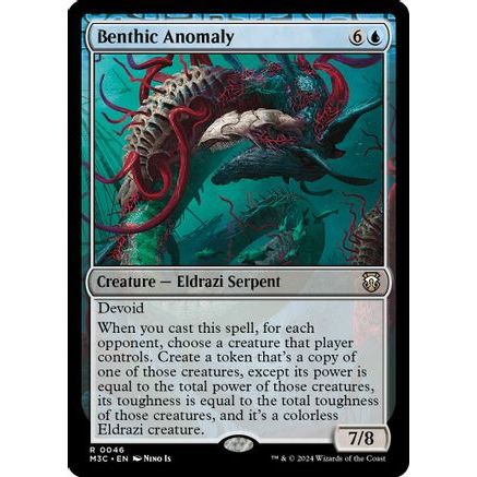 Benthic Anomaly (Ripple Foil) (M3C-046) - Modern Horizons 3 Commander Foil