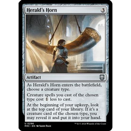Herald's Horn (Ripple Foil) (M3C-296) - Modern Horizons 3 Commander Foil