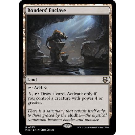 Bonders' Enclave (Ripple Foil) (M3C-323) - Modern Horizons 3 Commander Foil