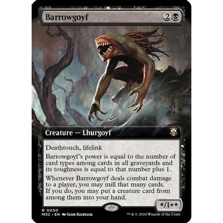 Barrowgoyf (Extended Art) (Ripple Foil) (M3C-050) - Modern Horizons 3 Commander Foil