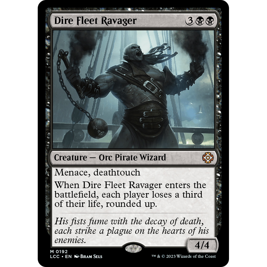 Dire Fleet Ravager (LCC-192) - The Lost Caverns of Ixalan Commander