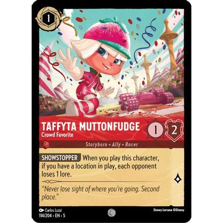 Taffyta Muttonfudge - Crowd Favorite (114/204) - Shimmering Skies Cold Foil