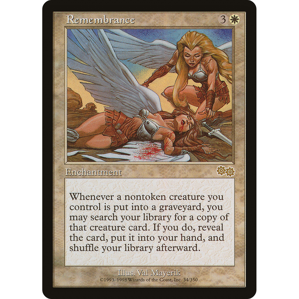 Remembrance (USG-034) - Urza's Saga