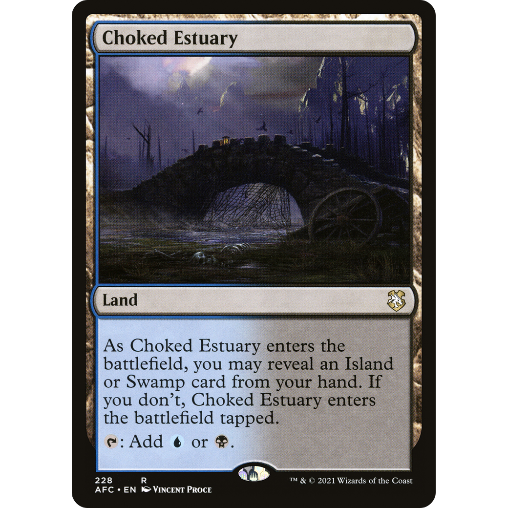 Choked Estuary (AFC-228) - Forgotten Realms Commander