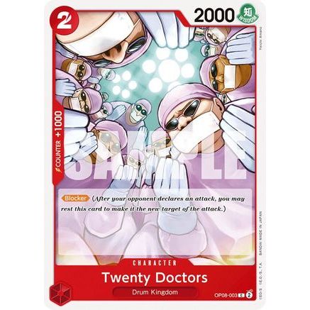 Twenty Doctors (OP08-003) - Two Legends
