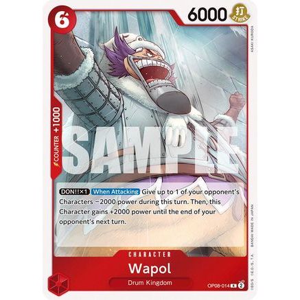 Wapol (OP08-014) - Two Legends Foil