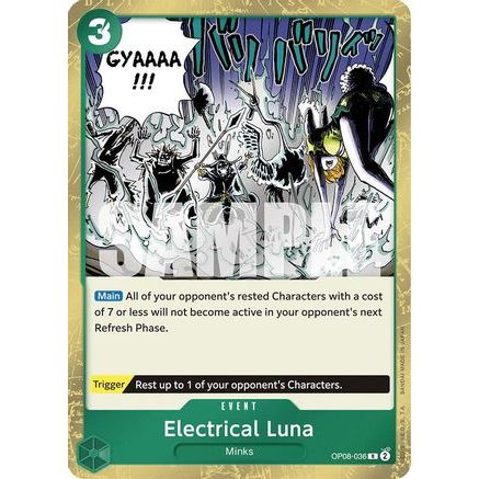Electrical Luna (OP08-036) - Two Legends Foil