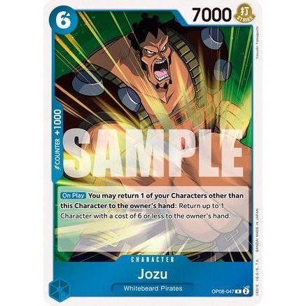 Jozu (OP08-047) - Two Legends Foil