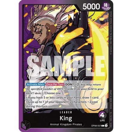King (057) (OP08-057) - Two Legends