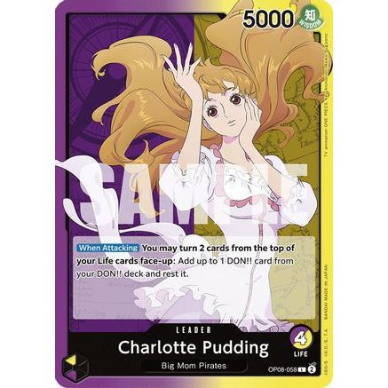 Charlotte Pudding (058) (OP08-058) - Two Legends