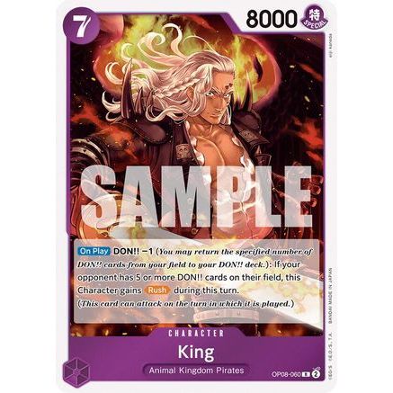 King (060) (OP08-060) - Two Legends Foil