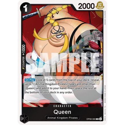 Queen (OP08-080) - Two Legends Foil