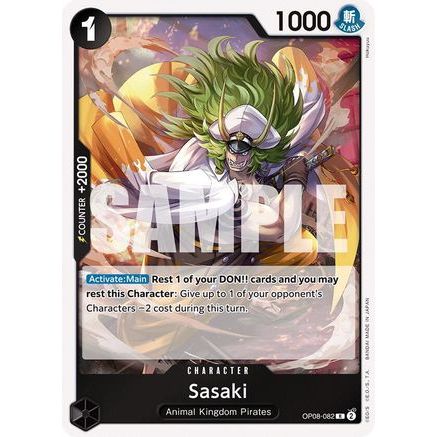Sasaki (OP08-082) - Two Legends Foil