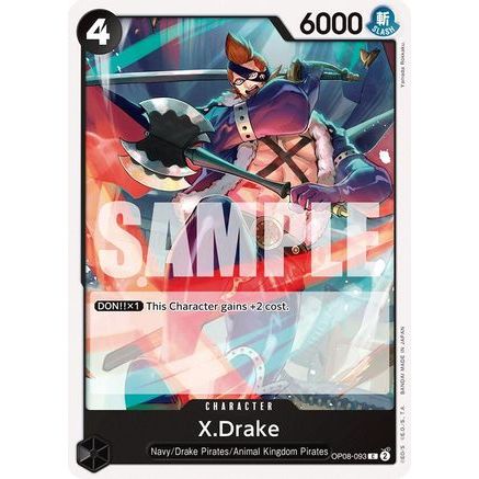 X.Drake (OP08-093) - Two Legends
