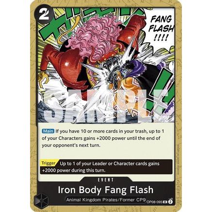 Iron Body Fang Flash (OP08-095) - Two Legends