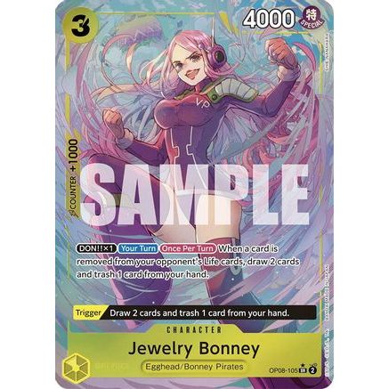 Jewelry Bonney (Parallel) (OP08-105) - Two Legends Foil