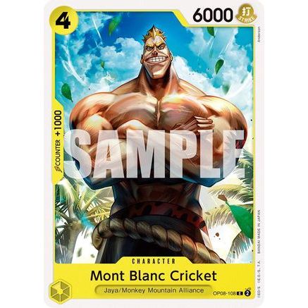 Mont Blanc Cricket (OP08-108) - Two Legends
